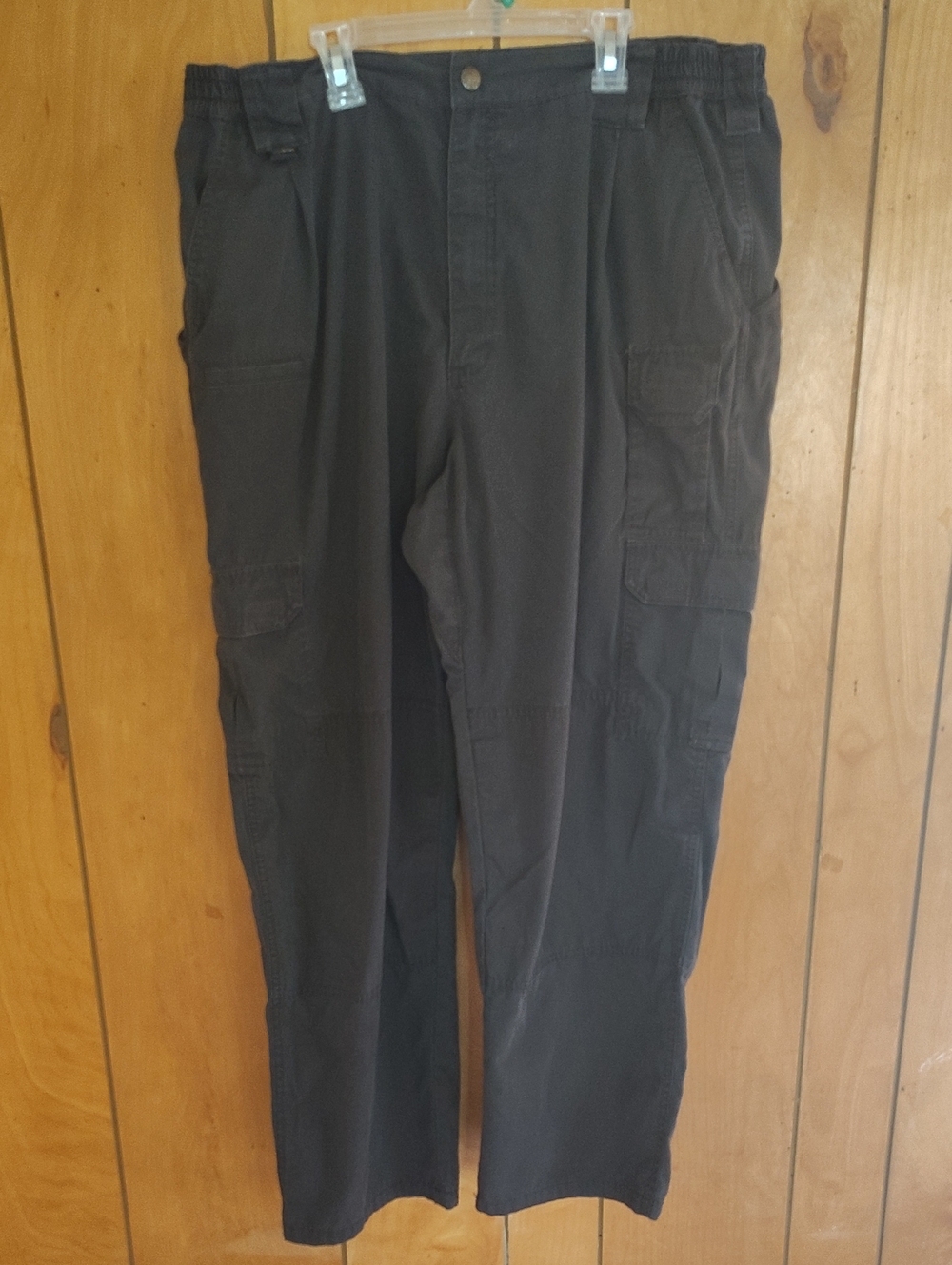 5.11 Tactical Gray Cargo Pants with Multiple Pockets